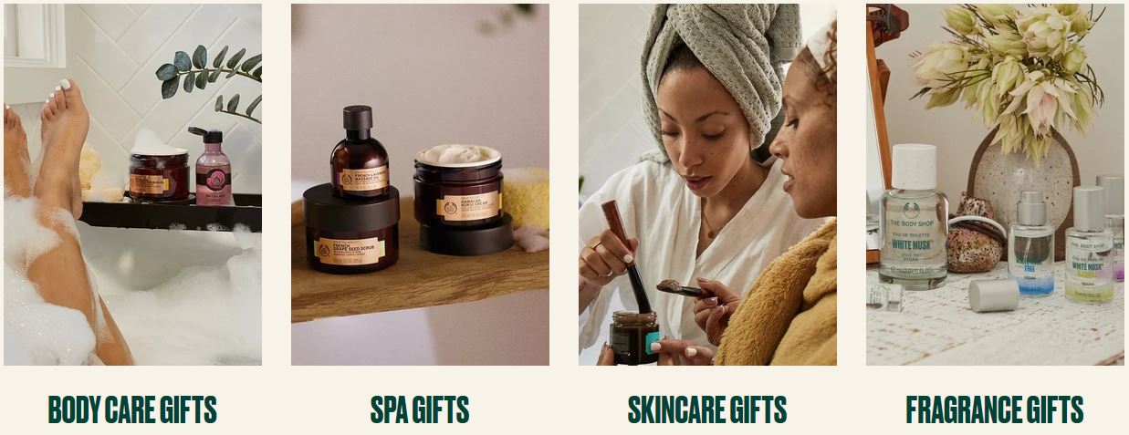 body shop gifts