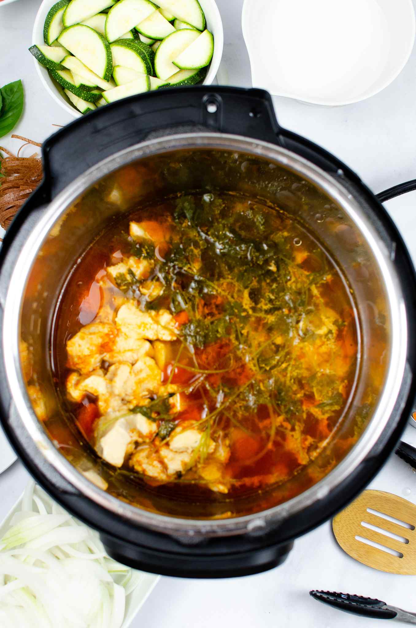 Instant Pot Thai Red Curry Chicken 