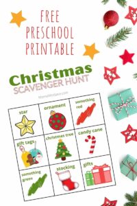 Christmas scavenger hunt printable pdf