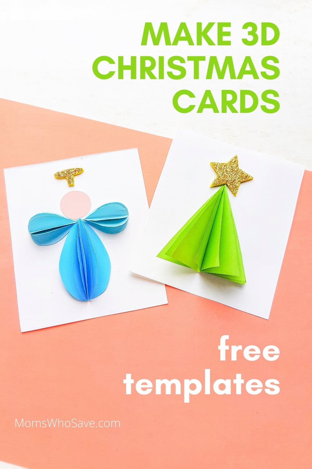 Christmas card papercraft templates 