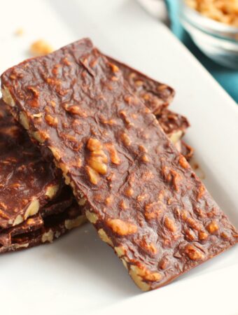 Keto Chocolate Crunch Bars Recipe