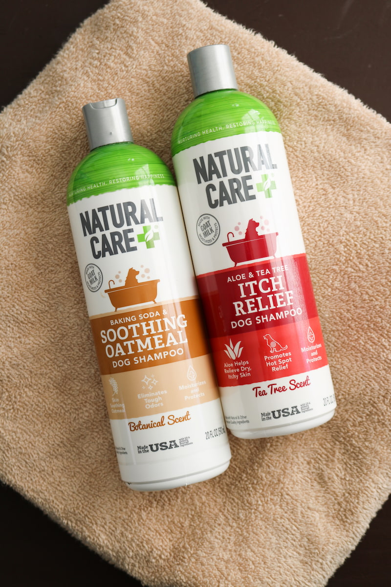 Natural Care+ dog shampoo