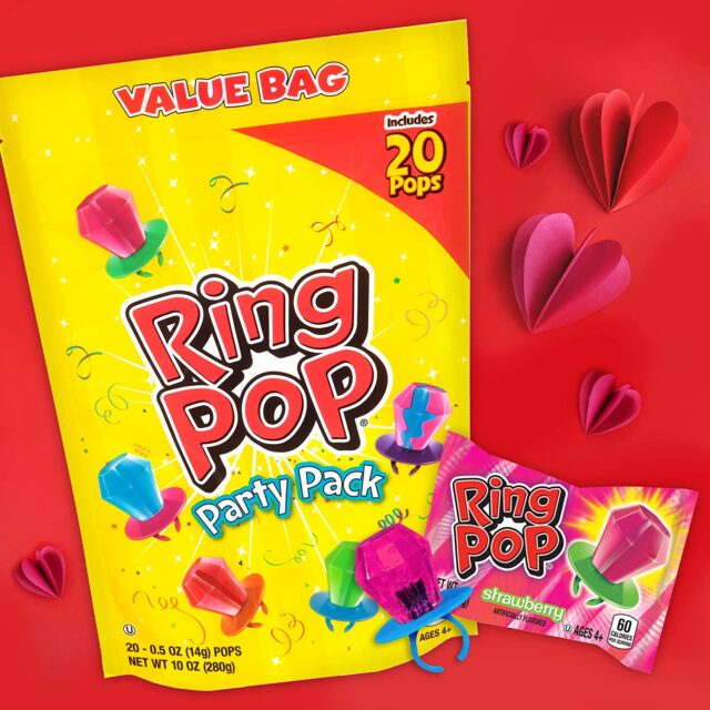 ring pop printable valentine's day tags