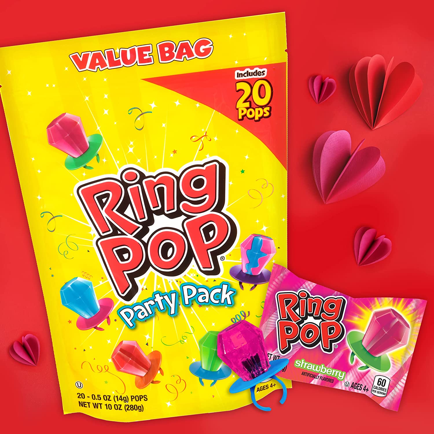 Free Printable Valentine Tags: Attach To Lollipops, Pop-Its, Or Popcorn ...