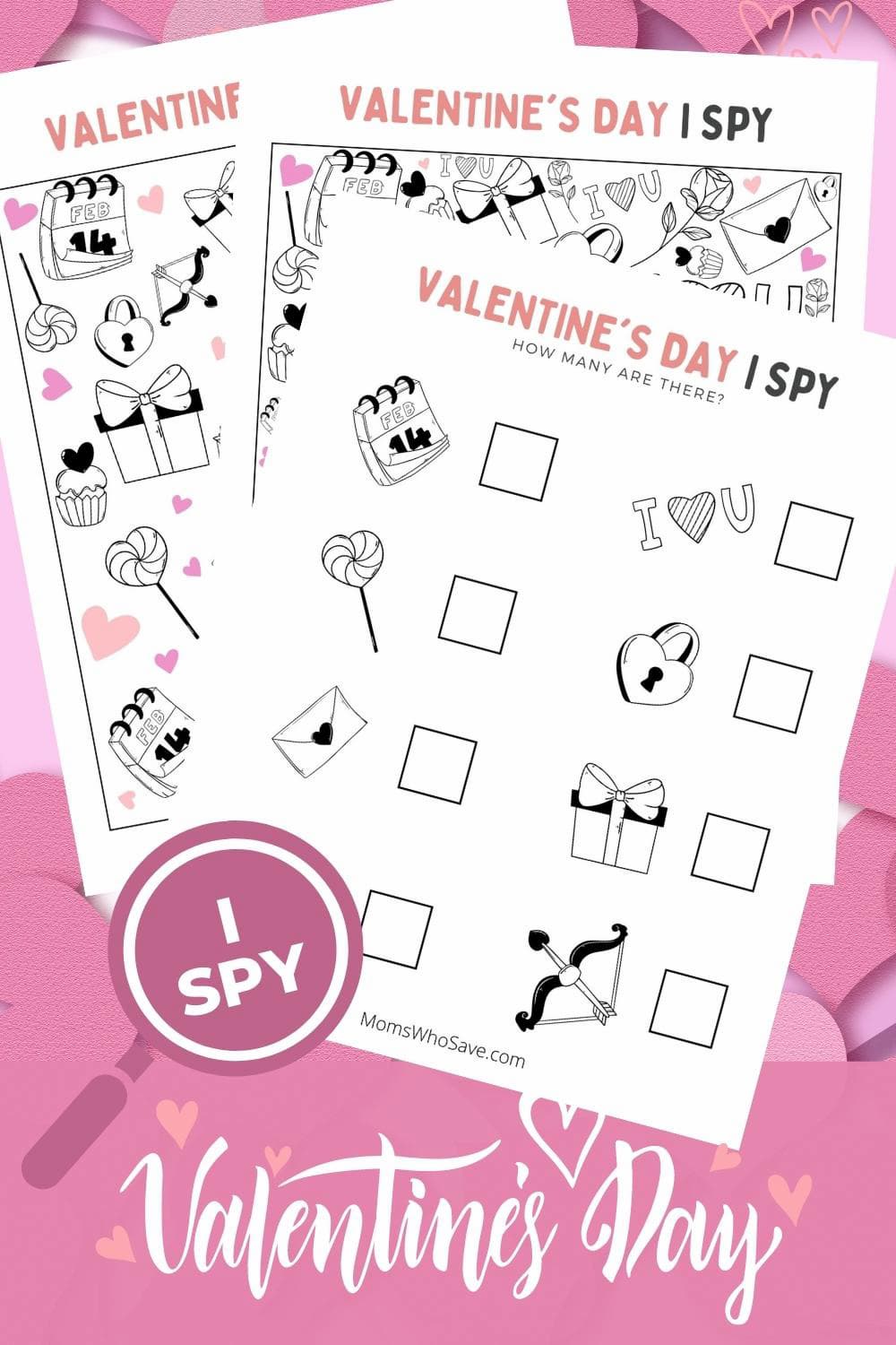 Valentine's Day I Spy -- Free Printable
