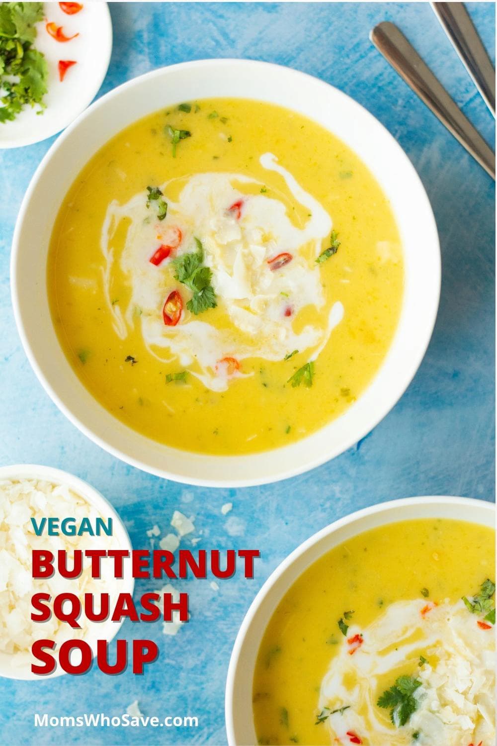 Healthy & Hearty Butternut Squash Soup Recipe (vegan)