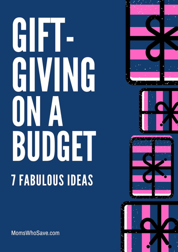 gift giving on a budget