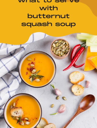 what to serve with butternut squash soup