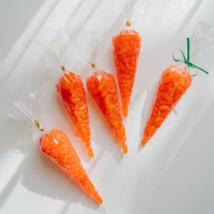 carrot treat bags easter