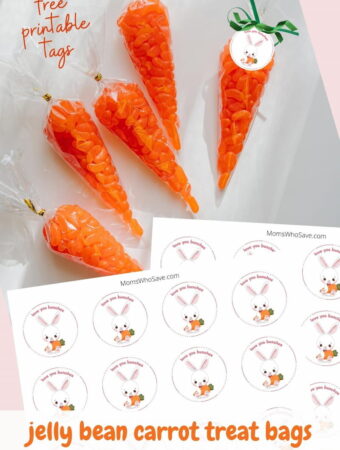 carrot treat bags for easter