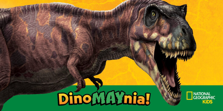 DinoMAYnia Giveaway! Enter to Win National Geographic Kids Books ($83 value)
