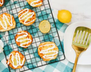 Canned Biscuit Danish With Lemon Recipe