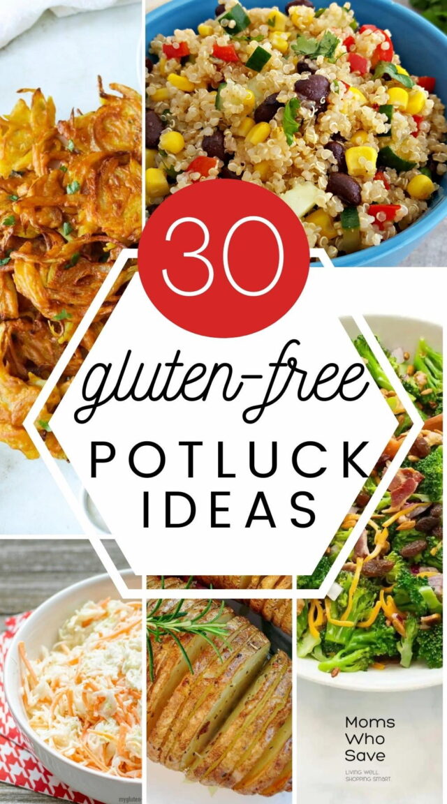 30 Easy Gluten-Free Potluck Ideas | MomsWhoSave.com
