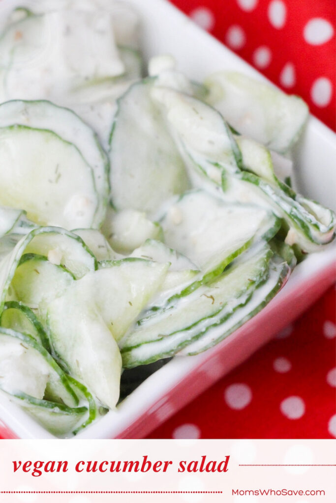 Vegan Cucumber Dill Salad