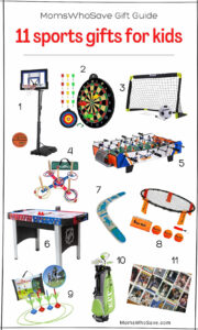 sports gifts for a 10-year-old boy