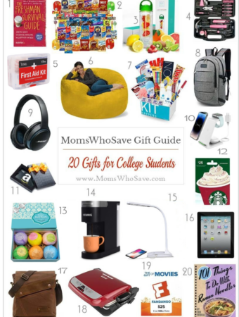 20 Gift Ideas for New College Students
