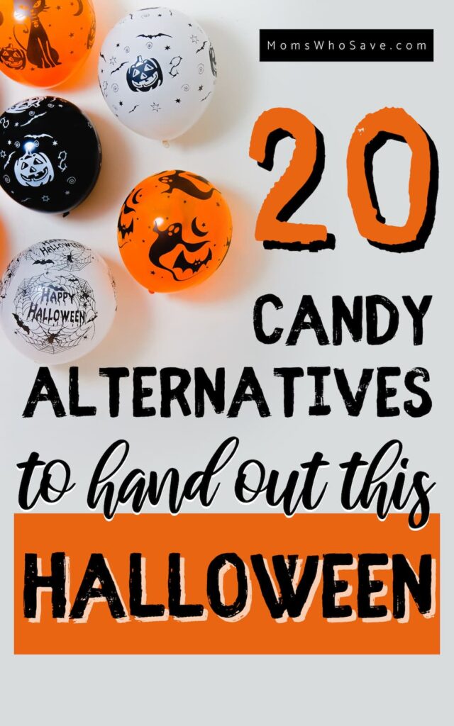 Alternatives to candy for halloween