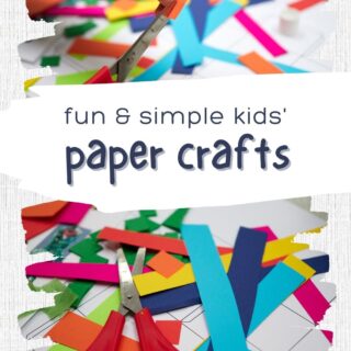 16 Fun & Simple Paper Crafts for Kids