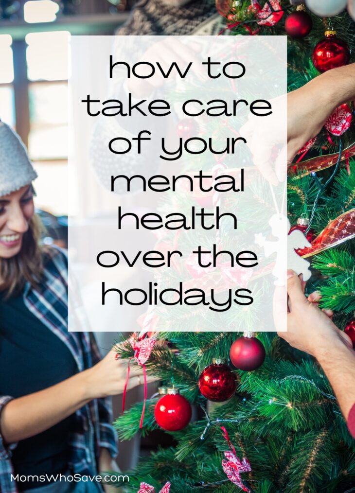 take care of your mental health over the holidays