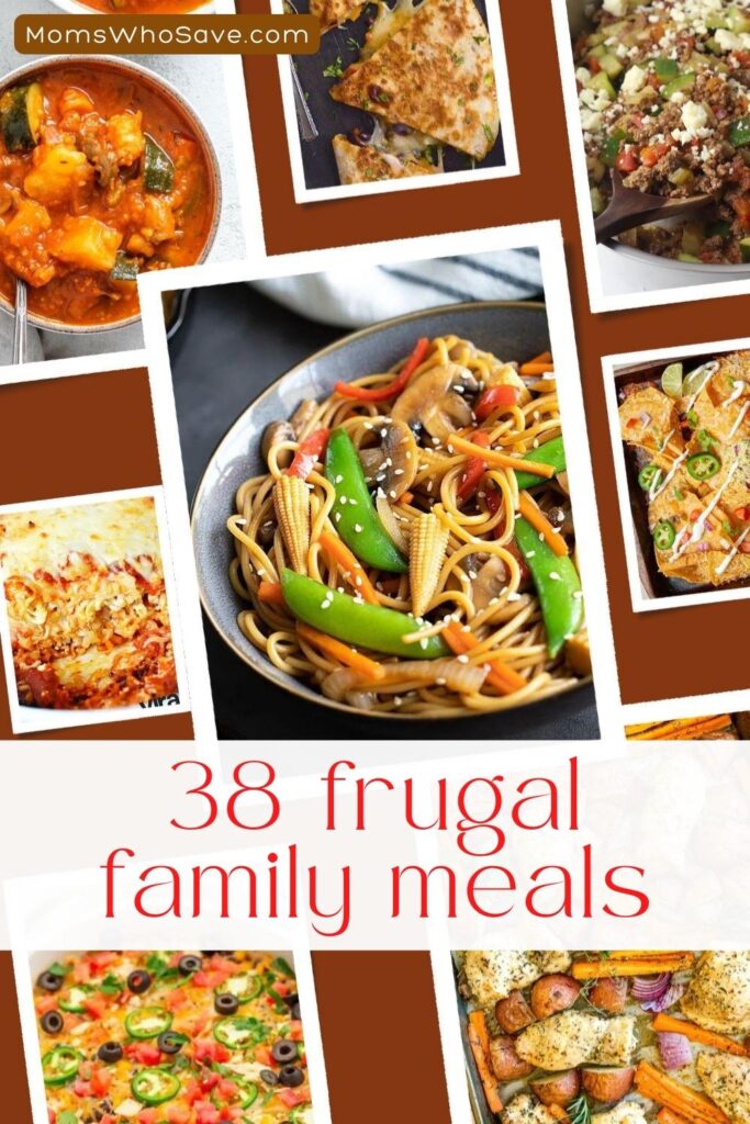 38 Frugal Meals for Your Family
