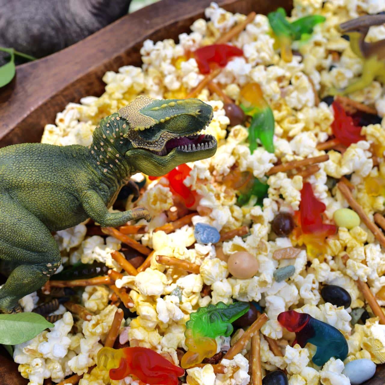 Dinosaur party food snack