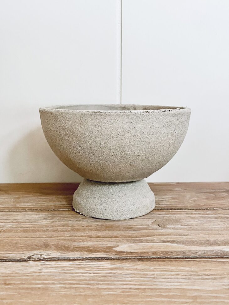 Pottery Barn Dupe: Faux Stone Bowl