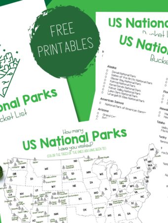 US National Parks Checklist & Printable Bucket List