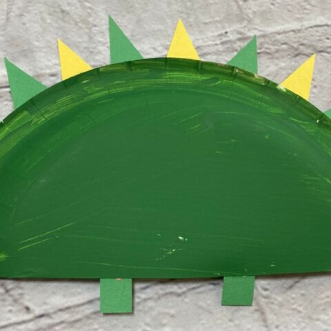 32 Fun DIY Ideas for a Dinosaur-Themed Birthday Party 28 Image for Paper Plate Dinosaur Craft for Kids