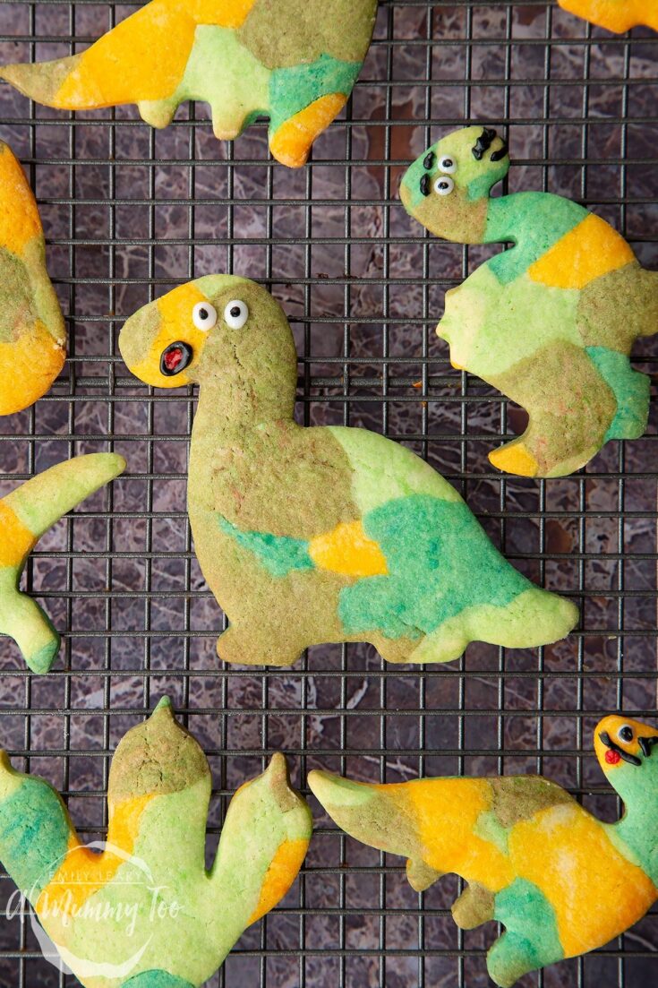 dinosaur cookies 2