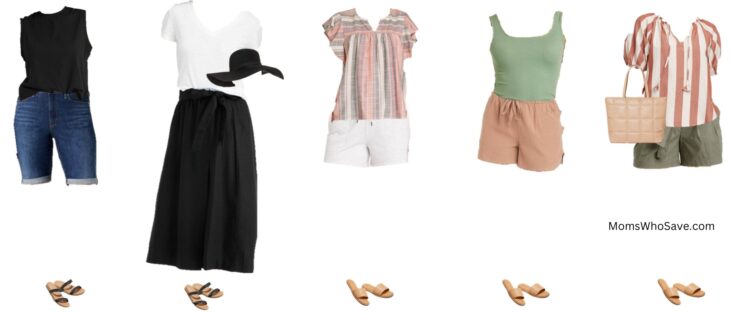 Mix & Match Spring & Summer Capsule Wardrobe