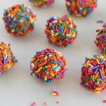 birthday cake protein balls
