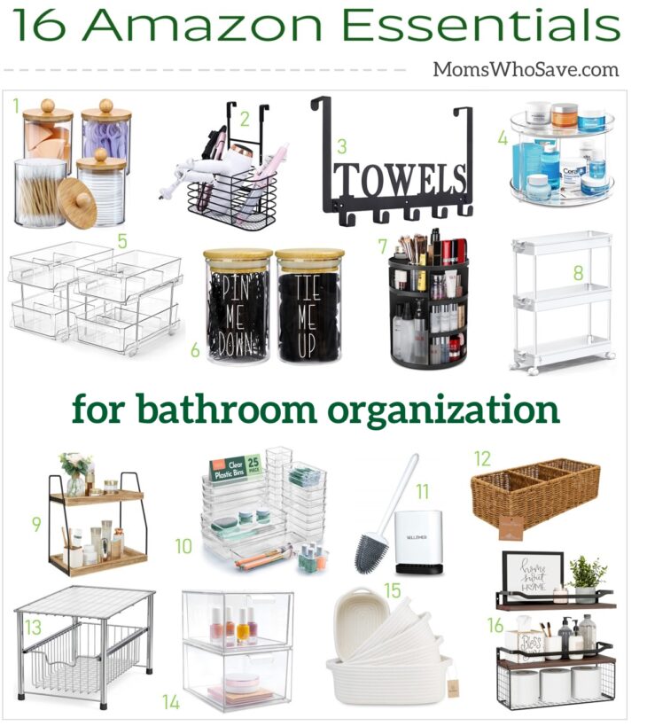 Amazon Bathroom Storage & Organization Ideas