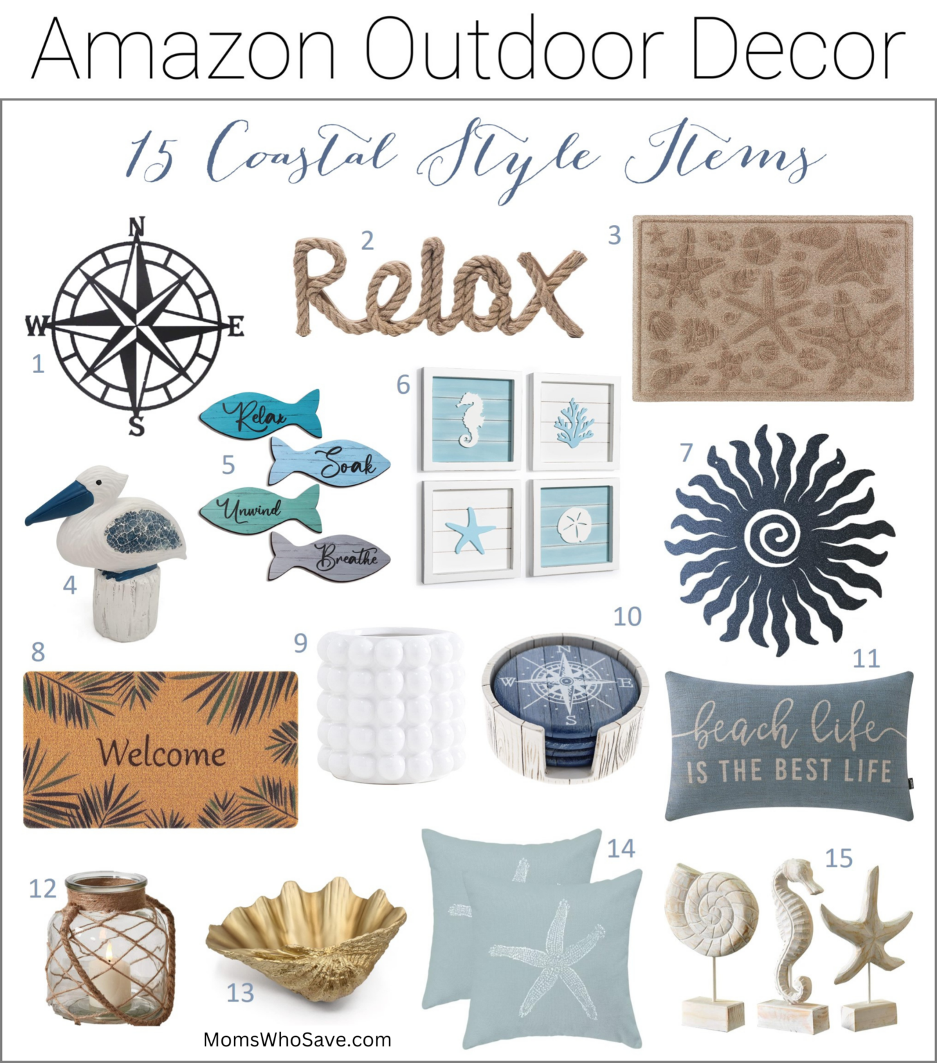 Gallery Detail: Outdoor Style Inspiration 15 Coastal Decor Pieces You Ll Love