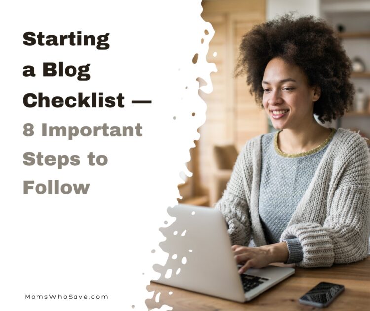 Starting a Blog Checklist Starting a Blog Checklist