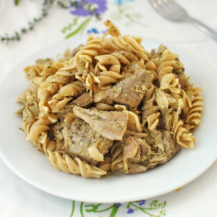 10 Delicious Recipes for Thanksgiving Leftovers 8 Image for Leftover Turkey Pesto Pasta