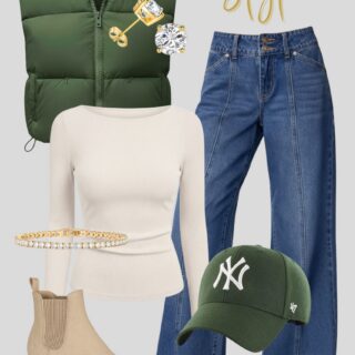 Chic Winter Outfit with a Sporty Edge: Your Go-To Cold Weather Look
