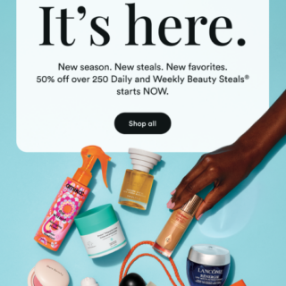 Ulta 21 Days of Beauty Event: 50% Off the Best Beauty Brands