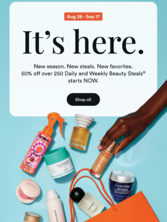 ulta 21 days of beauty