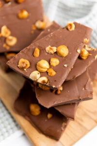hazelnut chocolate bark