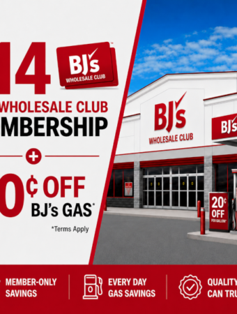 BJs Wholesale Club membership discount