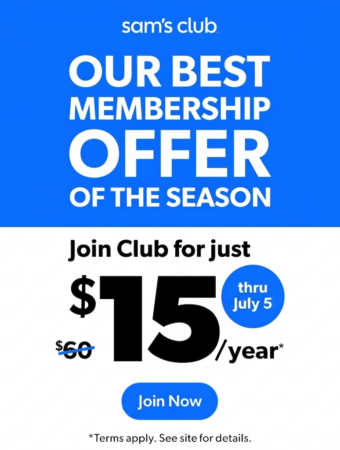 sams club membership discount
