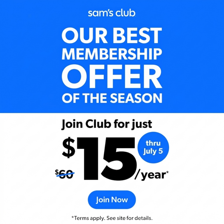 sams club membership discount sams club membership discount