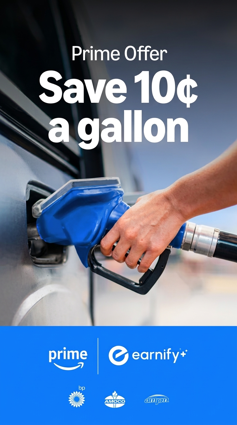Amazon Prime Gas Savings