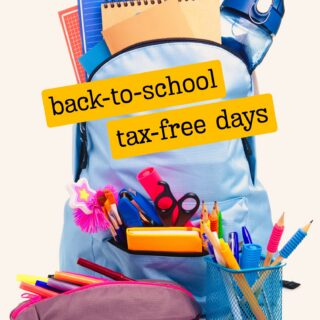 2026 Sales Tax-Free Weekends by State: Your Back-to-School Shopping Guide