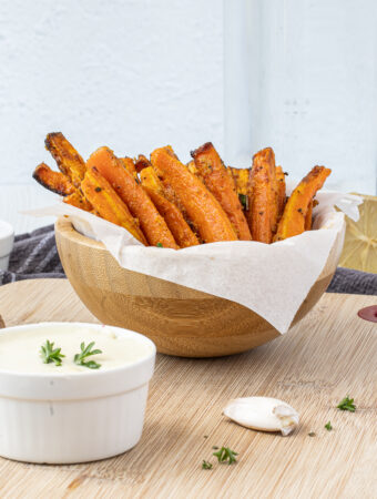 Spicy Cajun Air Fryer Carrots
