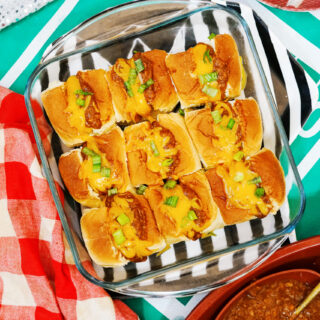 Chili Cheese Dog Sliders: An Easy Game Day Party Food