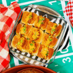 Chili Cheese Dog Sliders: An Easy Game Day Party Food 1 chili cheese dog sliders